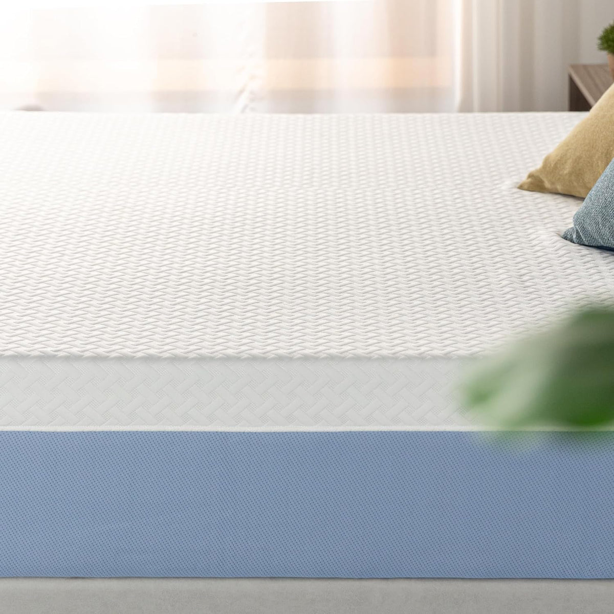 Zinus 10 Inch King Memory Foam Mattress - Cooling Comfort, Fiberglass-Free, Medium Feel, Safe Materials