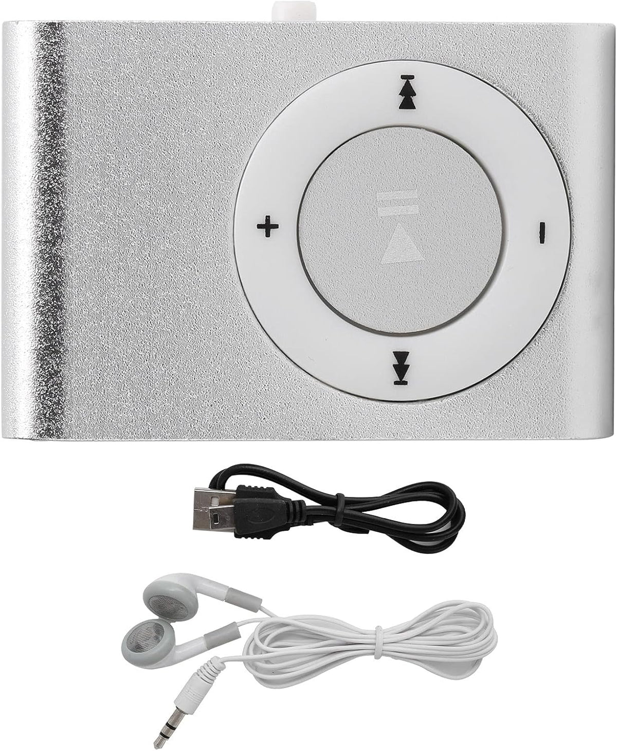 Wisoqu MP3 MP3 Player, Portable Digital Music Media Player Mini Back-Clip Player with Earphone and USB Cable