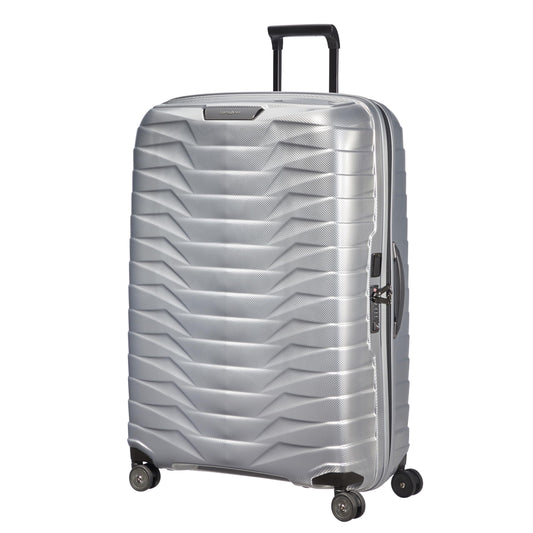 Samsonite Proxis Hardside Expandable Luggage with Spinners, XLarge Spinner, SILVER
