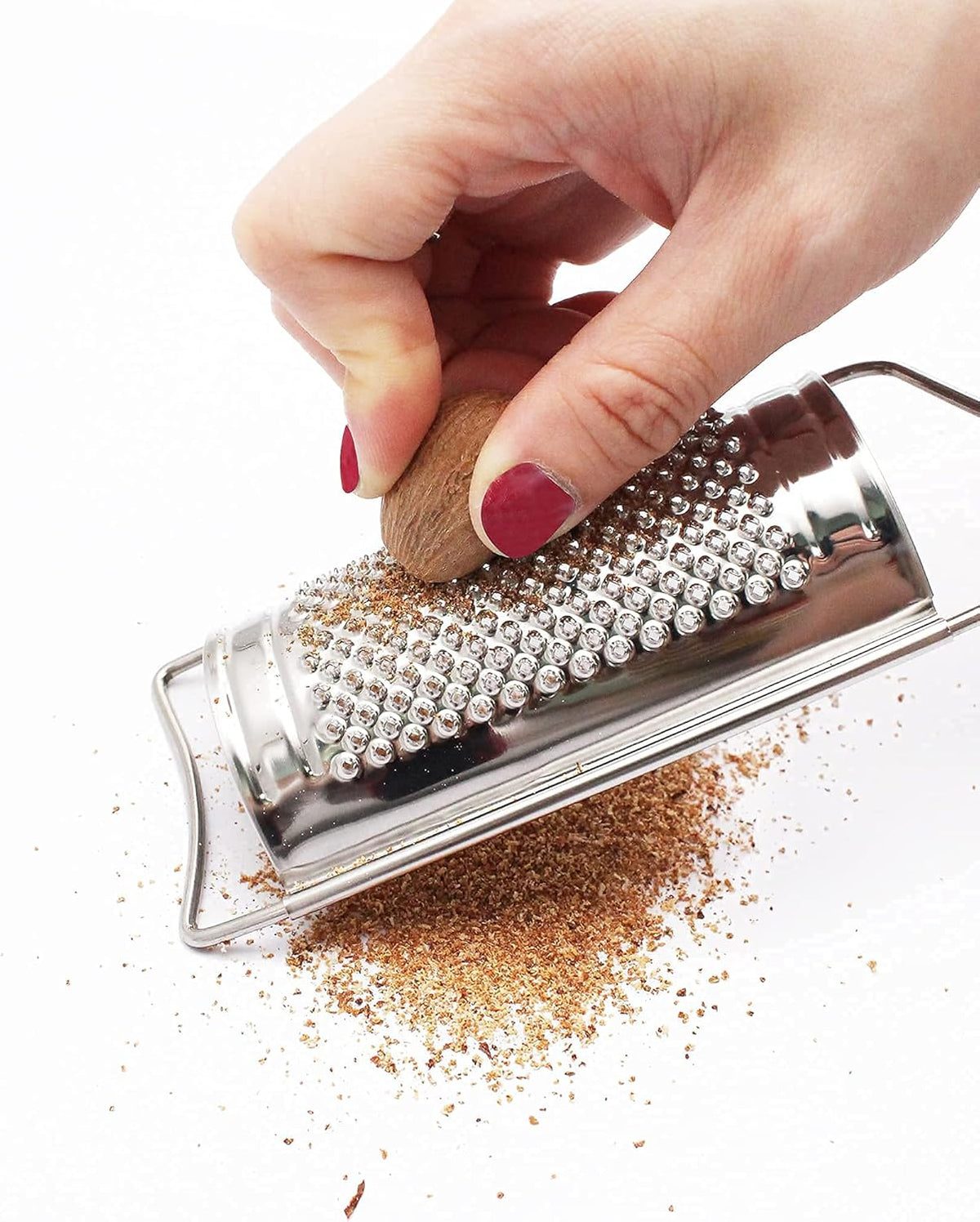 Tongjude Stainless Steel Cheese Grater Set - 5-Piece Kitchen Grater, Peeler, Slicer & Zester with Cleaning Brush
