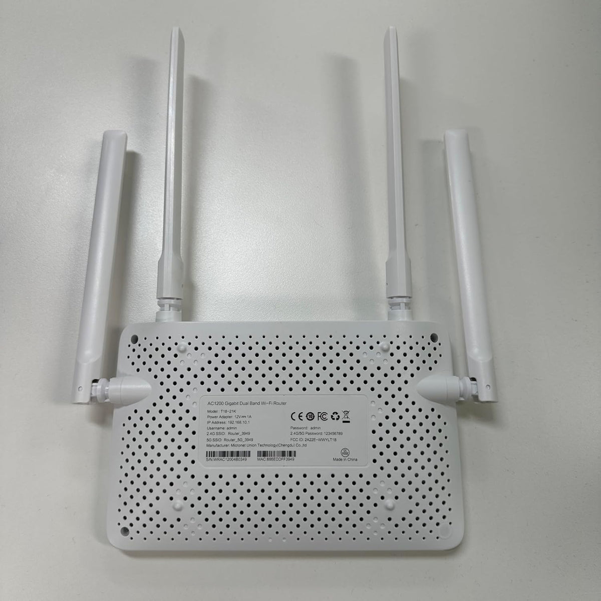 U-SPEED AC1200 1.2 4 1000 IPV6, WiFi Router Dual Band Wireless Internet Router, Speed Up to Gbps, x Mbps Gigabit