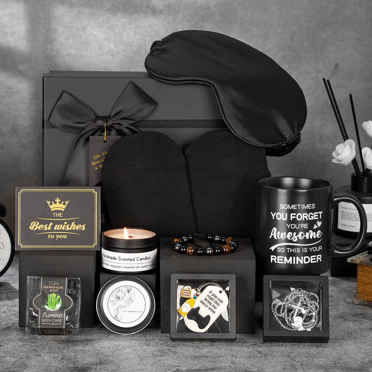 Gifts for Men, Gifts for Men Who Have Everything, Premium Adult Gift Box for Him Boyfriend Husband Dad Grandpa Friend Brother Family, Perfect for Birthday Appreciation Thank You Gift