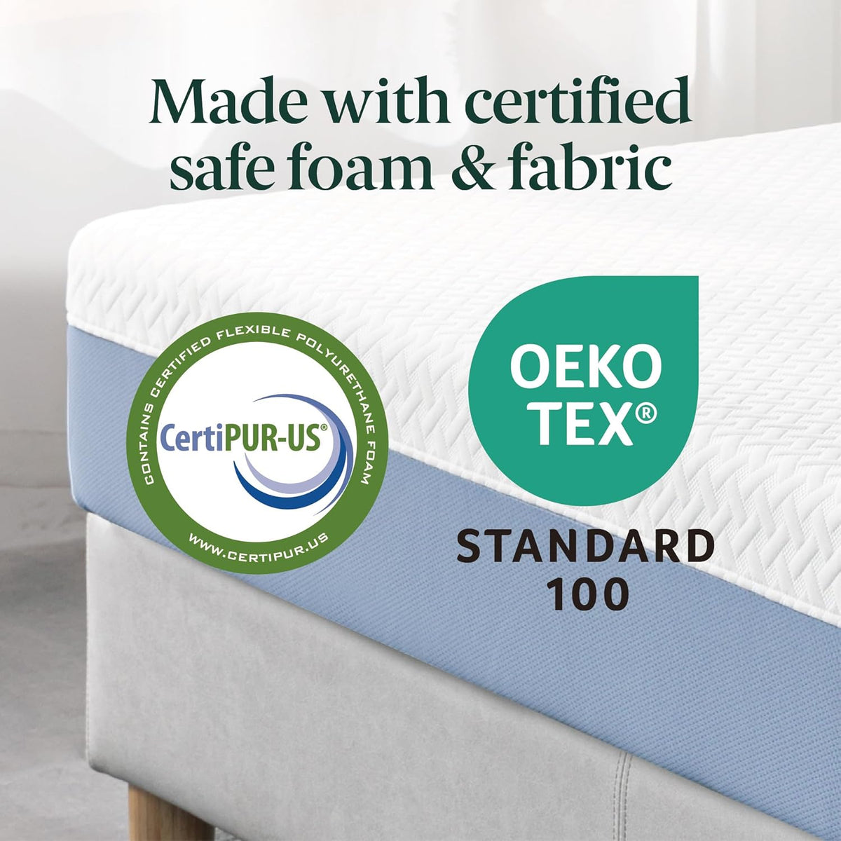 Zinus 10 Inch Queen Memory Foam Mattress - Cooling Comfort, Medium Feel, Fiberglass Free, Safe Materials