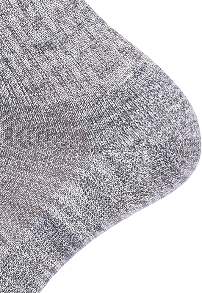 EnerWear 4 Pack Women's Merino Wool Outdoor Hiking Trail Crew Sock