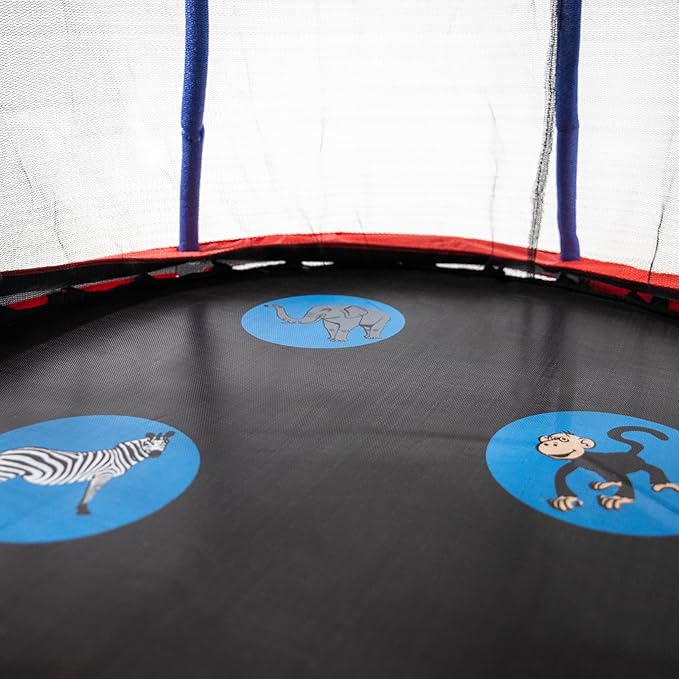 Skywalker Trampolines Mini Trampoline with Enclosure Net