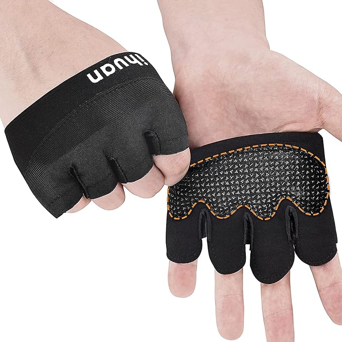 ihuan New Weight Lifting Gym Workout Gloves Men & Women, Great for Weightlifting, Exercise, Training, Fitness