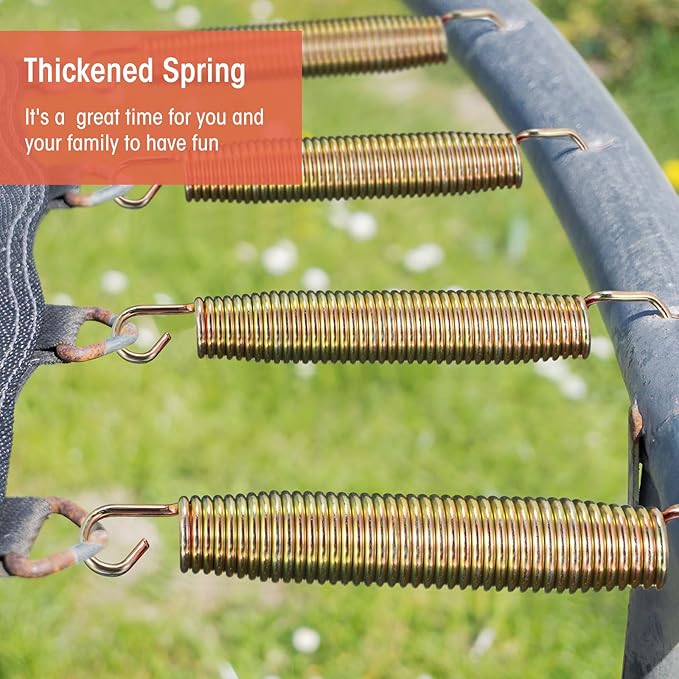 Tudomro Trampoline Springs Replacement - Heavy Duty Stainless Steel Weather Resistant Metal Trampoline Pulling Tool Accessories