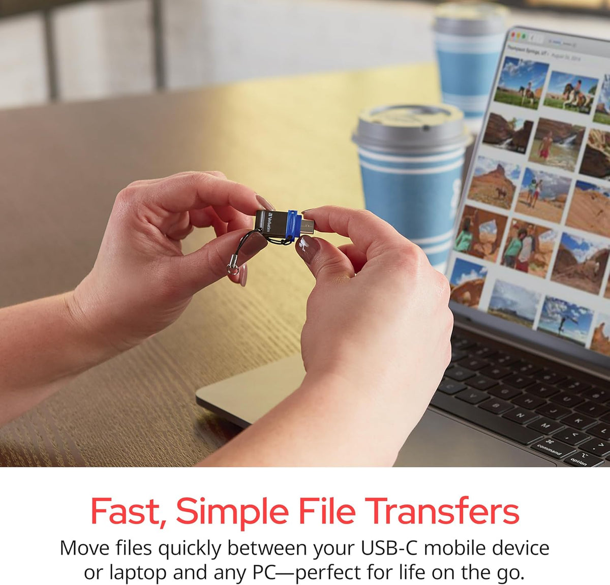 Verbatim 32GB 3.2 1 2 1 Store n Go Dual OTG USB Gen Flash Drive for USB-C Devices in Type C Thumb Drive