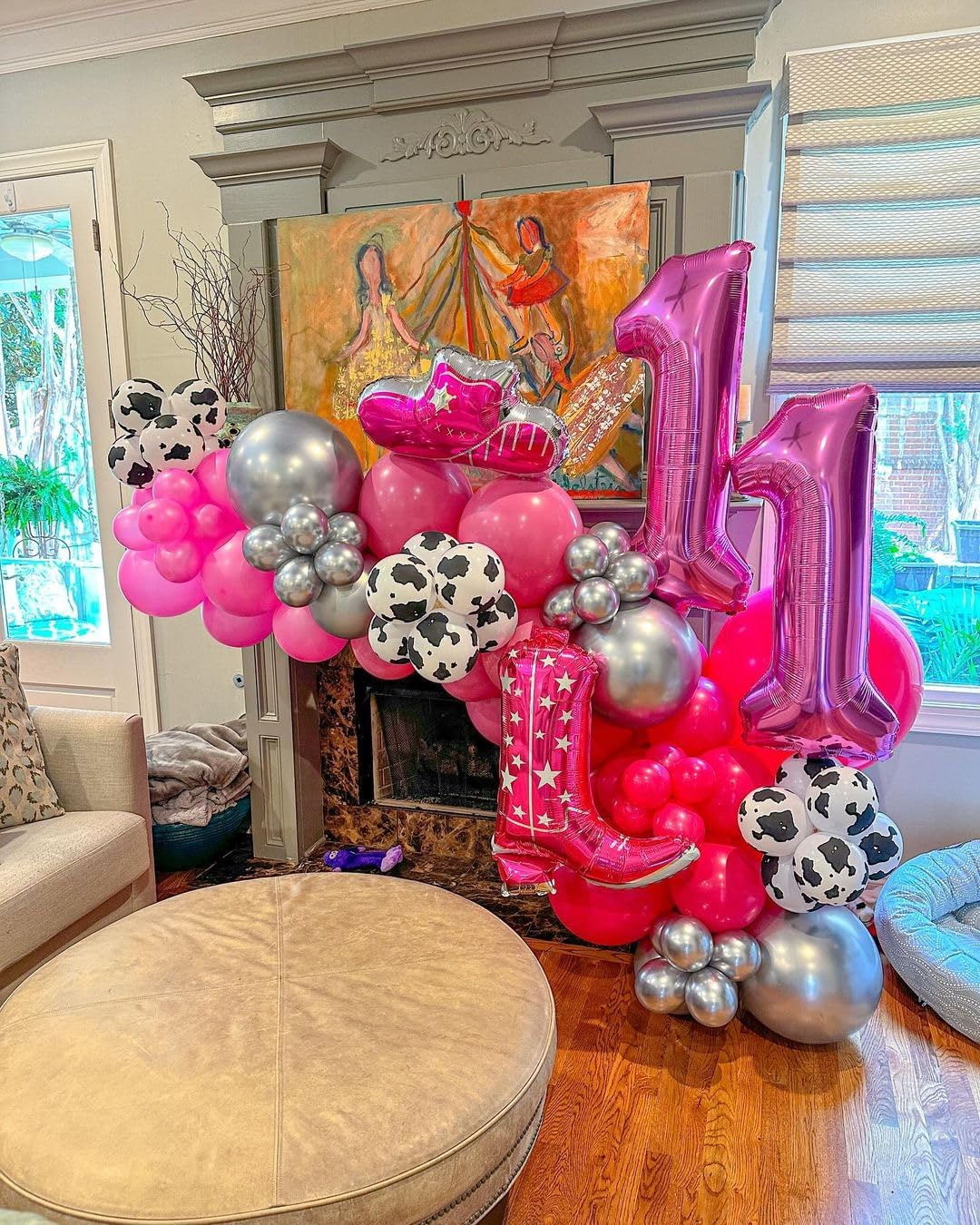 Number 8 Balloon - 40 Inch Pink Birthday Decoration for Girls | Perfect 8th Birthday Party Supplies