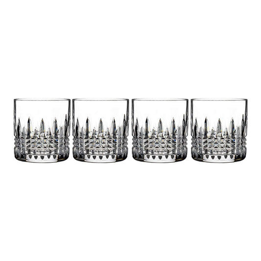 Waterford Connoisseur Lismore Diamond Straight Tumbler Set of 4