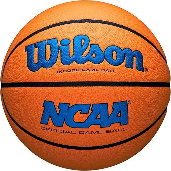WILSON NCAA Evo NXT Official Indoor Game Basketballs - Sizes 6 and 7