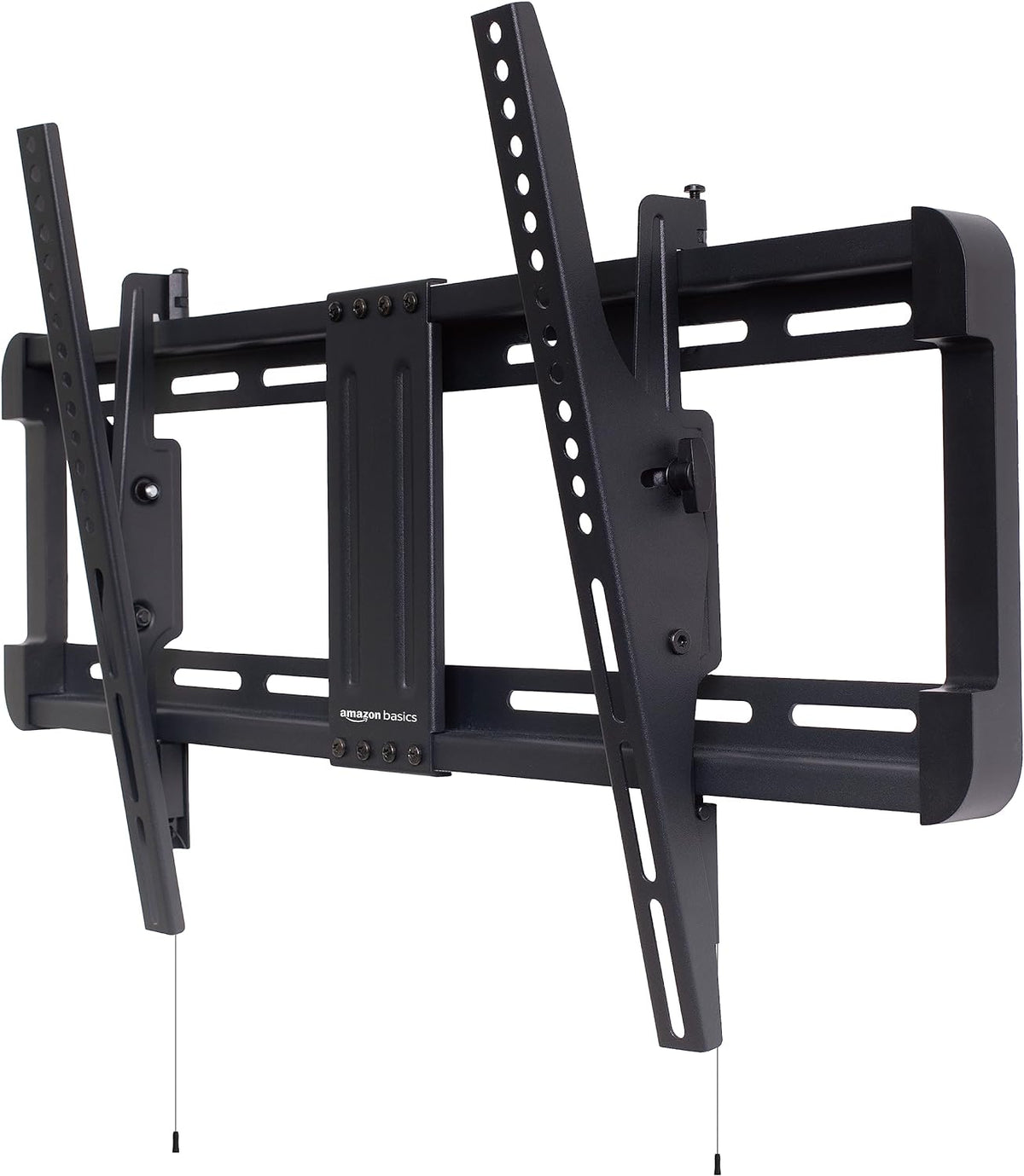 Amazon Basics 37" 86" Tilting TV Wall Mount with Horizontal Post Installation Leveling for to TVs, Wood Studs