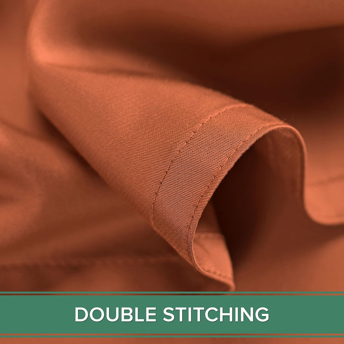 Pure Bamboo King Sheets - Luxuriously Soft & Cooling 100% Organic Viscose Bed Sheet Set | King Size, Terracotta