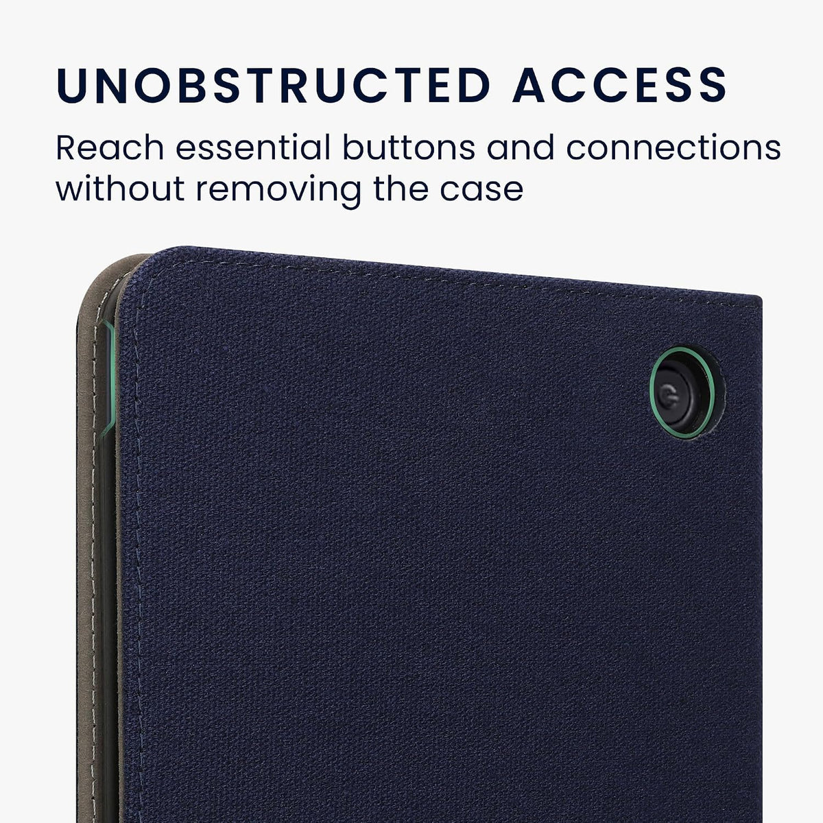 kwmobile Dark Blue Protective Case for Kobo Libra Colour