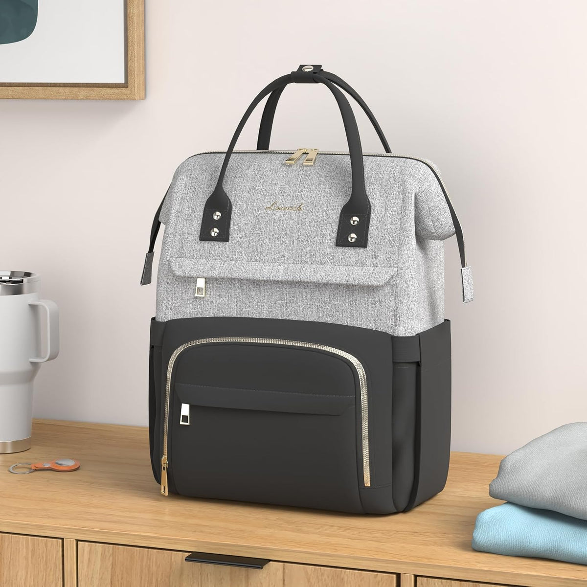 Backpack Backpacks Backpack 15.6-Inch LOVEVOOK Laptop for Women, Fashion Computer Purse, School Student Bookbag