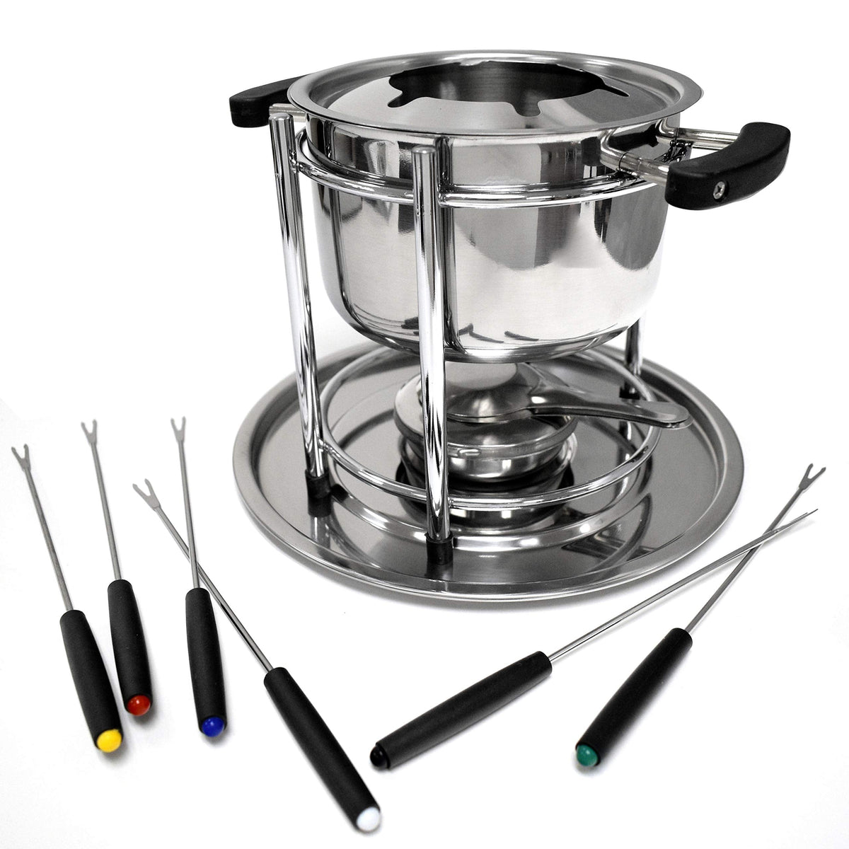 Norpro Stainless Steel 10 Piece Fondue Set