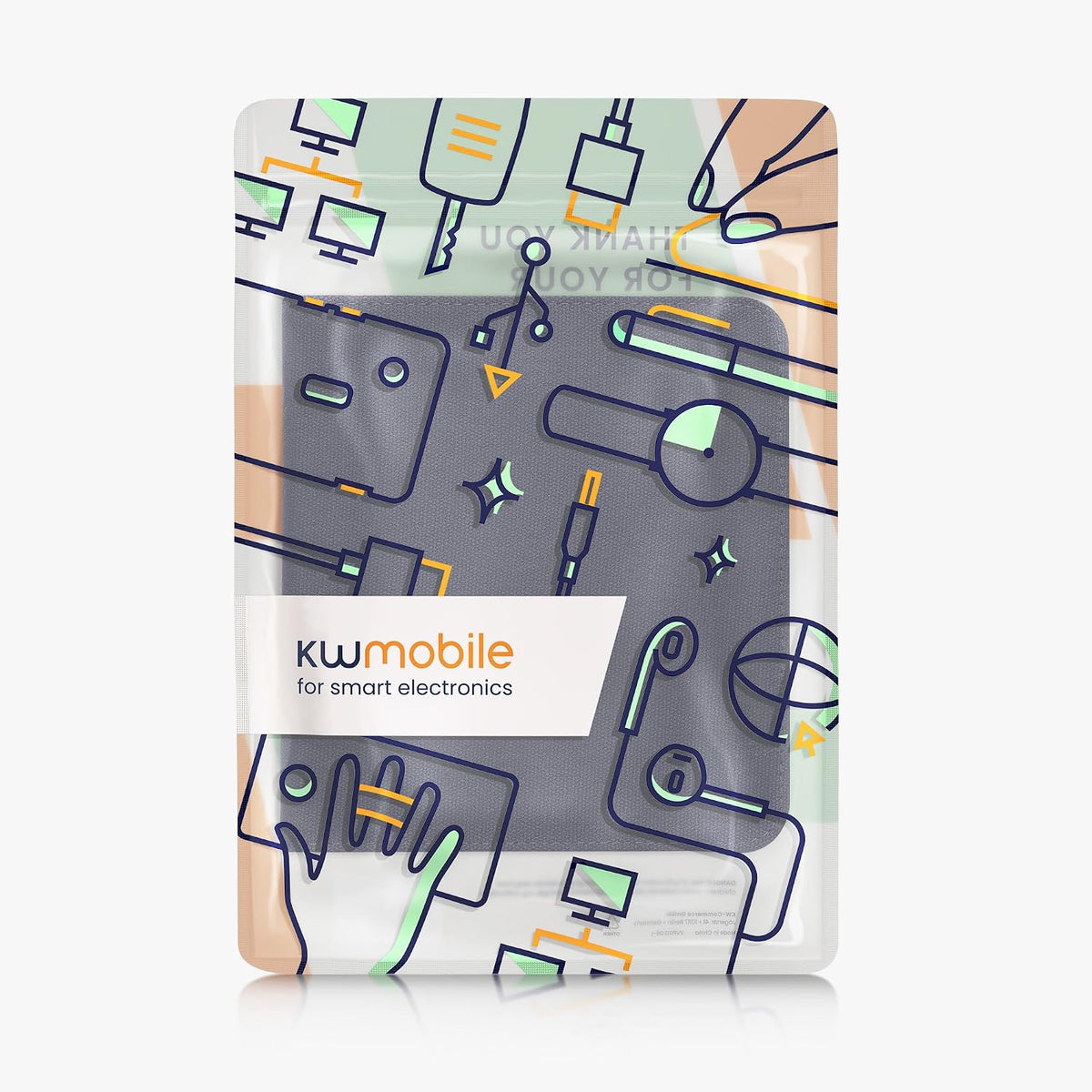 kwmobile Dark Blue Protective Case for Kobo Libra Colour