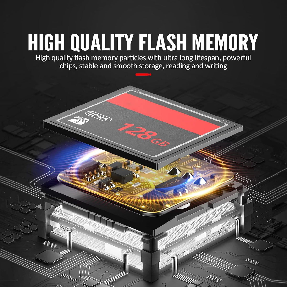 BR & TD 16GB 133X Memory Card CF Card