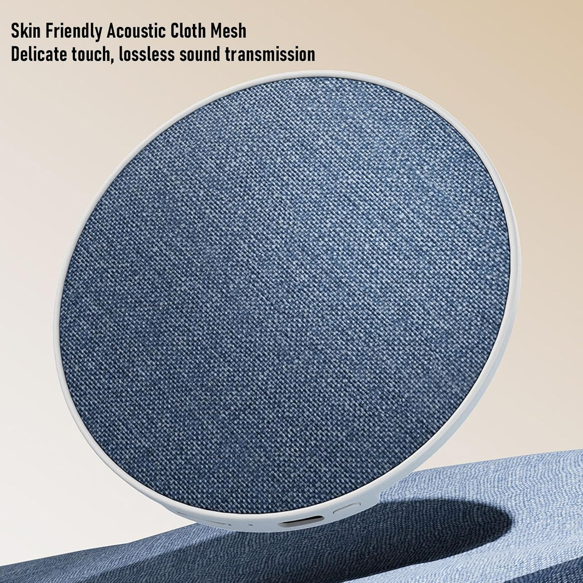 XUMIUZIY Under Pillow Speakers for Sleeping, Bluetooth Pillow Speakers with White Noise Machine, Support TF Card