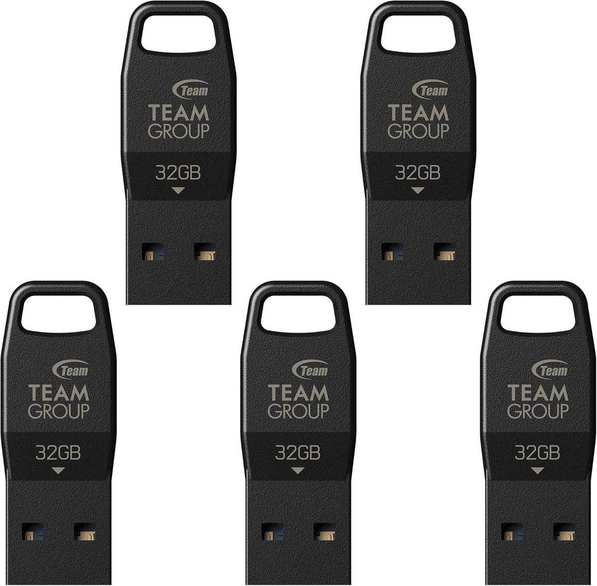 TEAMGROUP 32GB 5Pack S5 3.2 1 3.1/3.0) 100MB/s USB Gen (USB Up to Flash Thumb Drive, External Data Storage Memory Stick