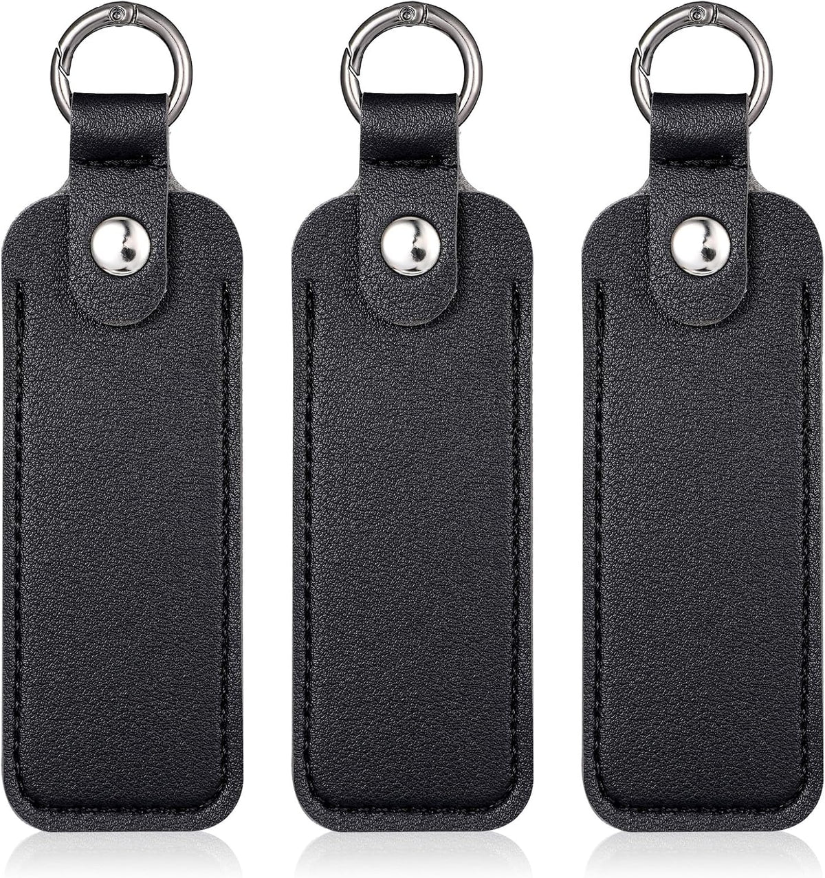 SynHHergyx 3 Pcs USB Flash Drive Case Leather Storage Cases. Anti Lost Thumb Flash Drive Holder USB Holder Protective