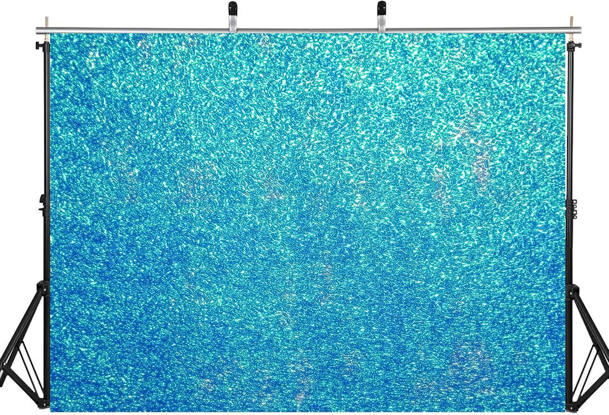 LidyMini 10x5ft Fabric Sparkling Blue Water Backdrop Glistening Ripple Texture Background Minimalist Nature Shooting