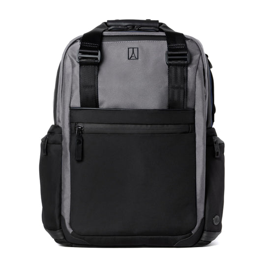 Travelpro Altitude Medium Expandable Travel Laptop Backpack 25-30L, 16 Inch Laptop, Water Resistant, Work, Business, Men and Women, Falcon Grey
