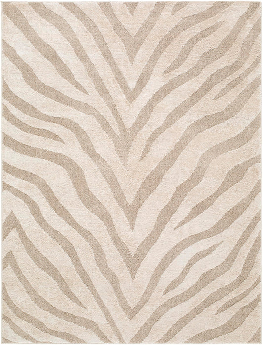 Livabliss x Rachel Zoe The Studio Edit Modern Area Rug, 7'10" x 10', Gray/Oatmeal