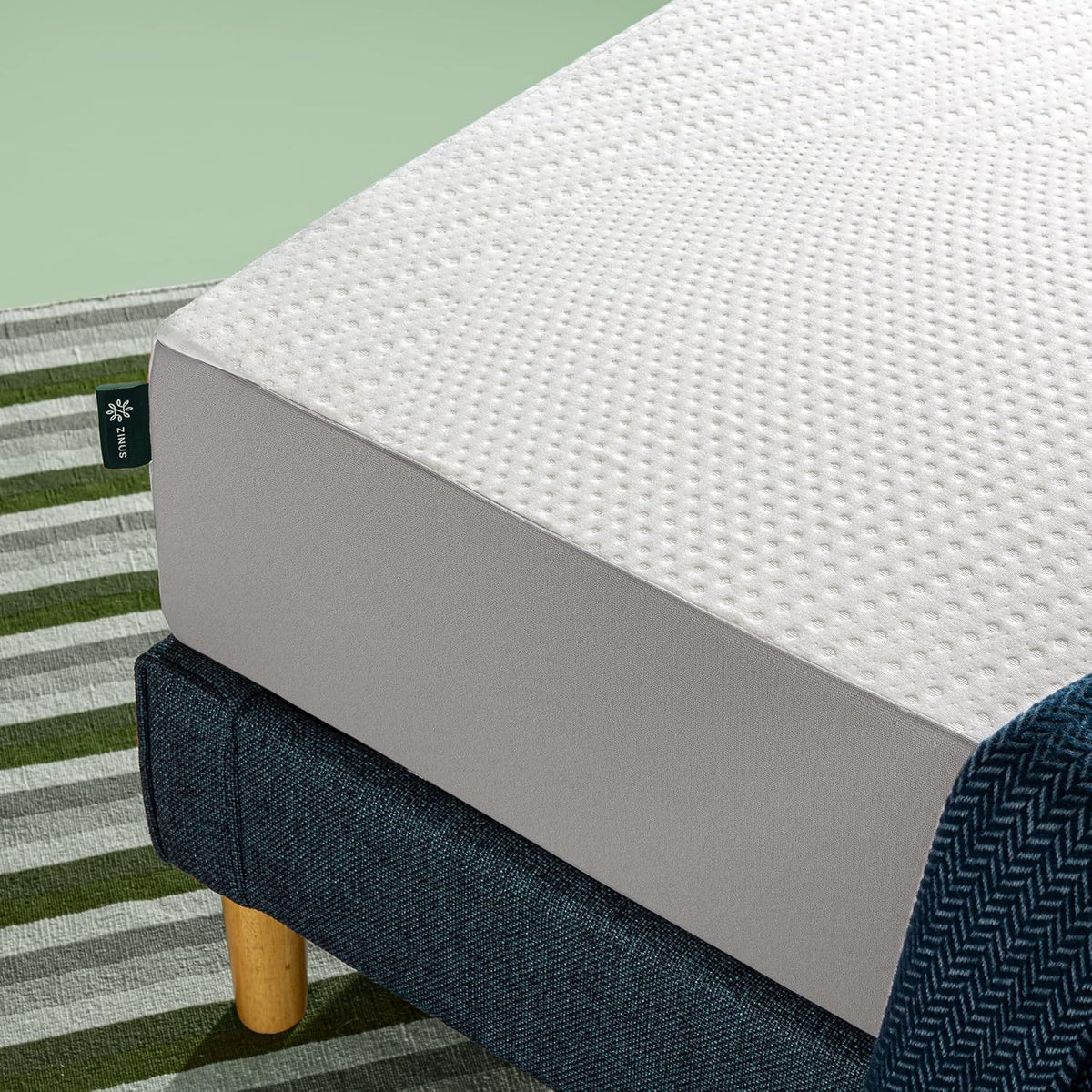 Zinus 8 Inch Twin Foam Mattress - Cooling Comfort with Certified Safe Materials