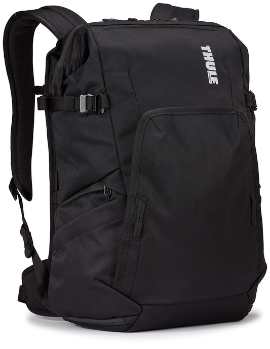 Thule Covert Camera Backpack 24L, Modular Internal Organization, Fits 14" Laptop & 11" Tablet, Includes Padded Shoulder Bag