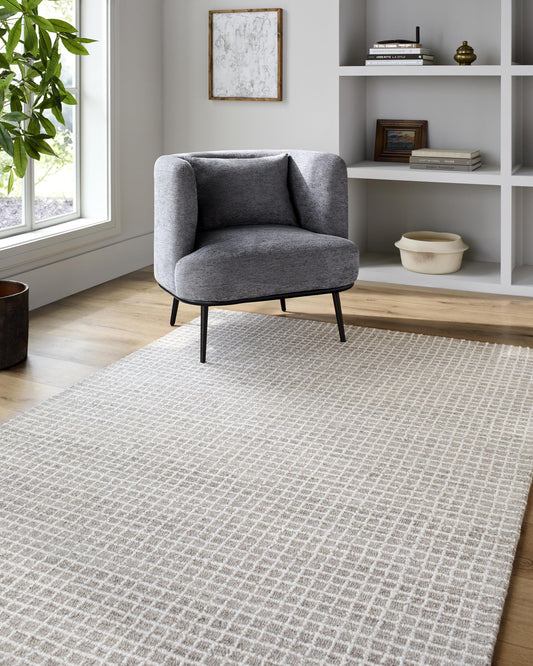 Livabliss x Vivir Andreas Modern Area Rug, 9' x 12', Tan, (9' x 12')