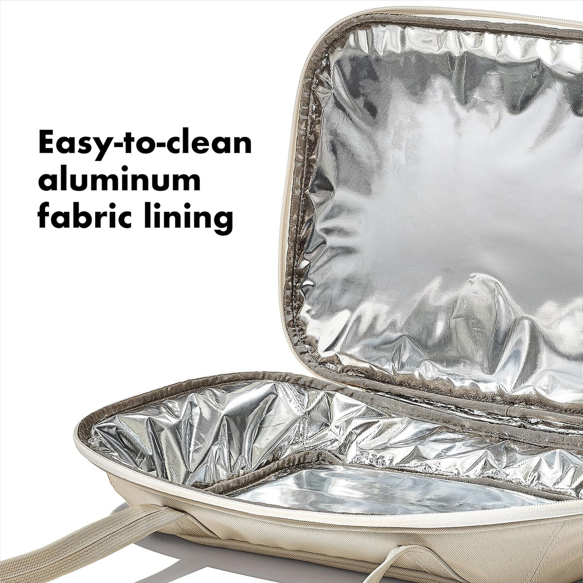 OXO Good Grips Insulated Casserole Carrier - Keep Your Dishes Hot | Stylish Oat Color