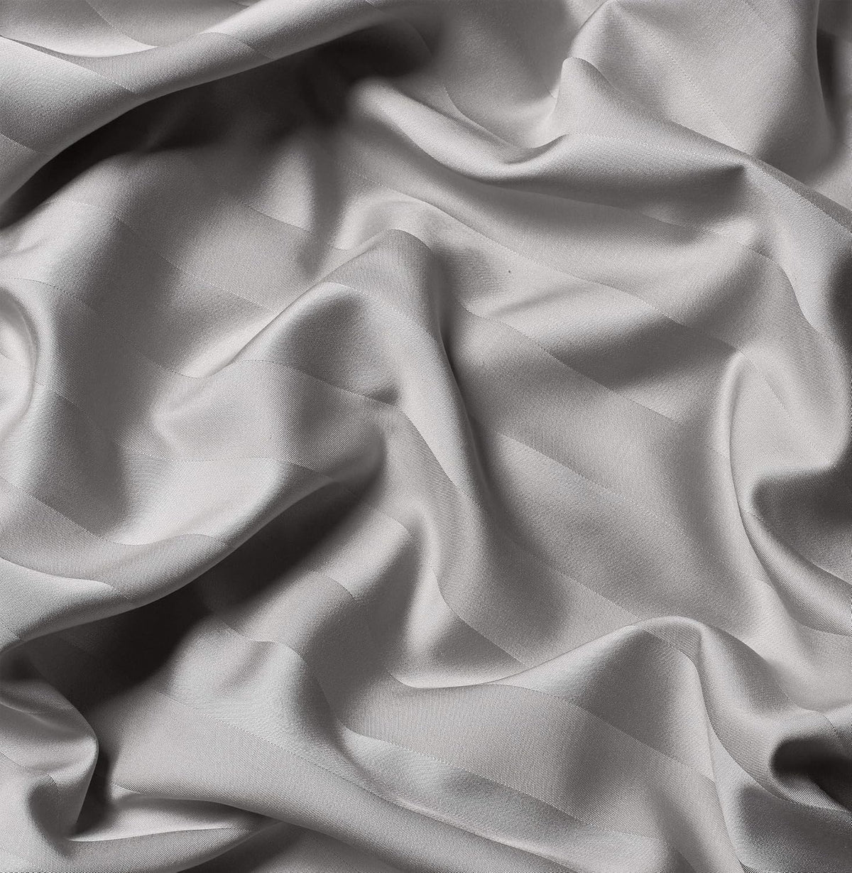 Pure Bamboo Full Sheets - Luxuriously Soft & Cooling 100% Organic Viscose Bed Sheet Set | Jacquard Silver, 2-Year Quality Promise