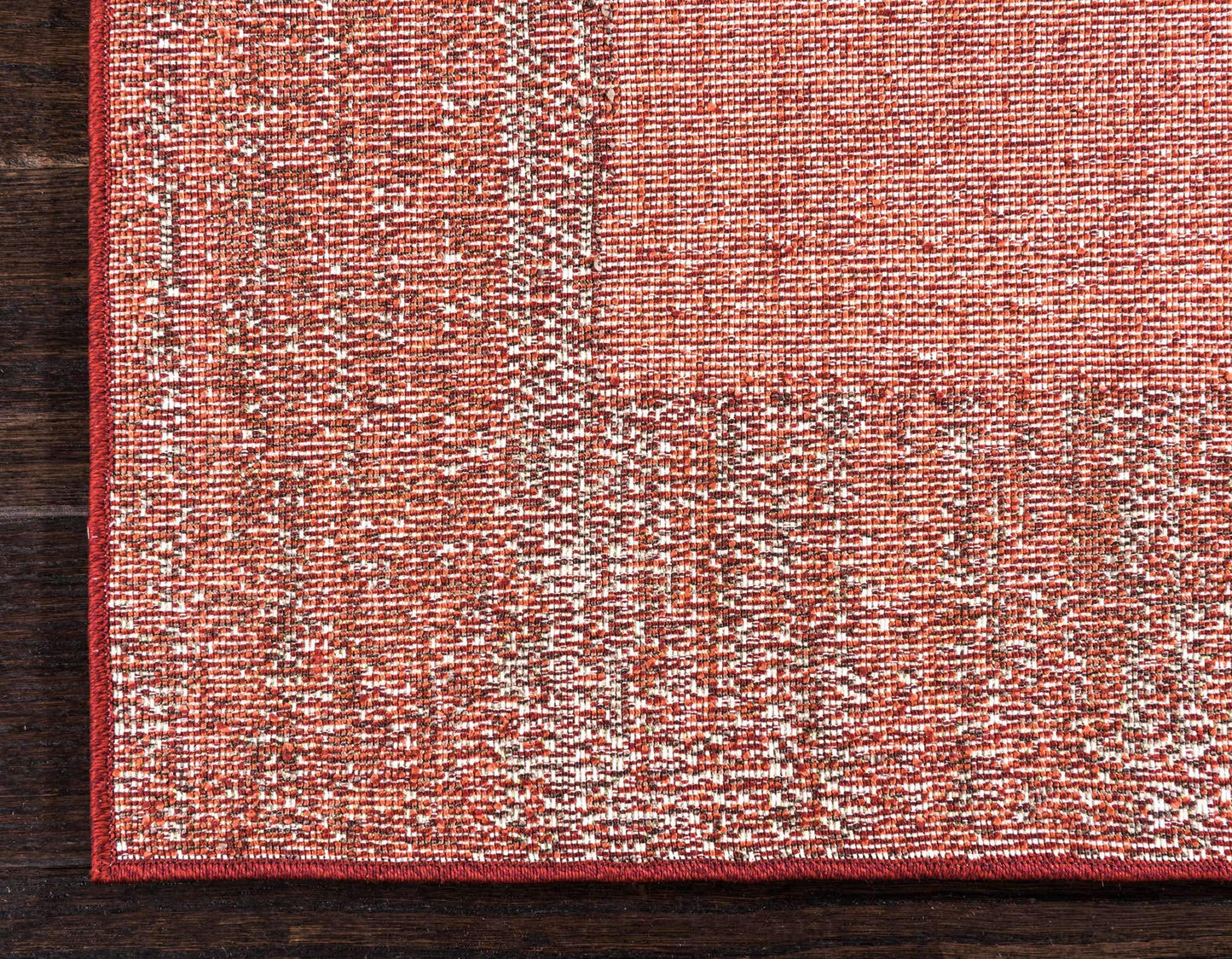 Unique Loom Del Mar Collection Area Rug - Abigail (10' x 13' Rectangle, Terracotta/ Red)